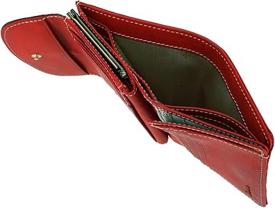 Amazon | [ダコタ] がま口二つ折り財布 本革 レディース